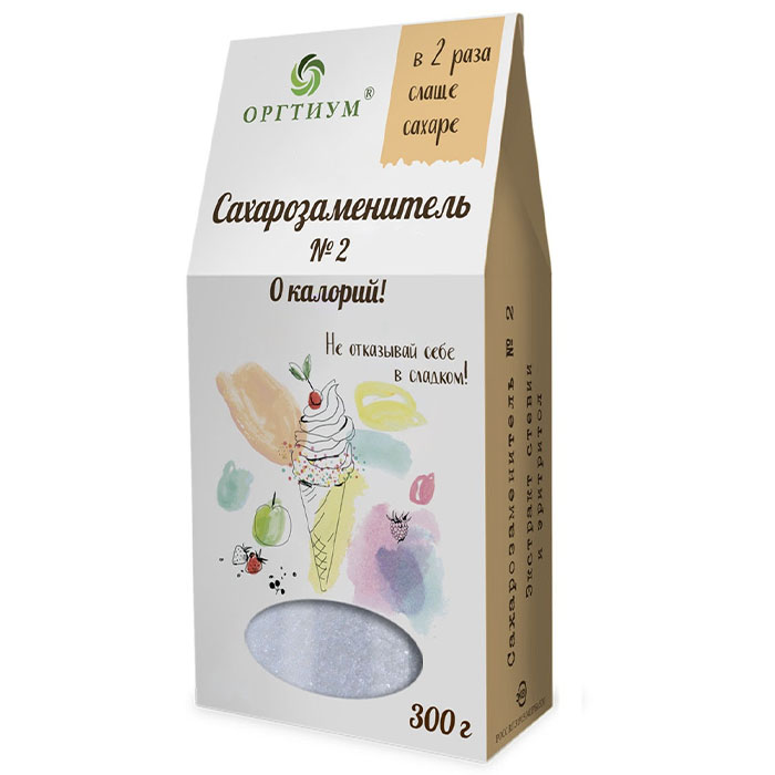 Сахарозаменитель Оргтиум сахарозаменитель №2
Сахарозаменитель Оргтиум сахарозаменитель №2