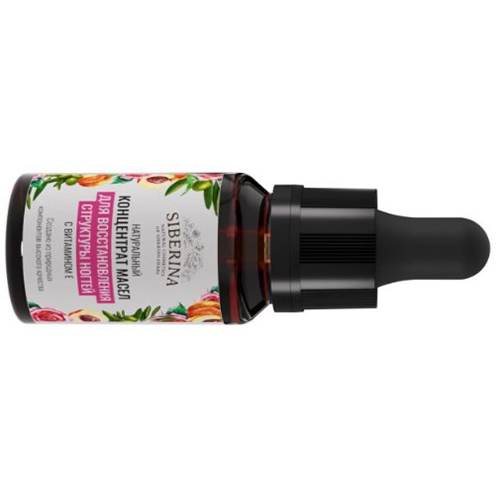 Концентрат масел Siberina концентрат масел для восстановления структуры ногтей 
Концентрат масел Siberina концентрат масел для восстановления структуры ногтей