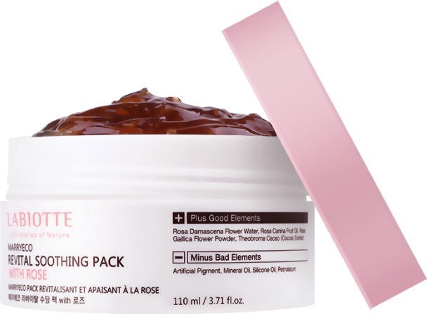 Labiotte Marryeco Revital Soothing Pack with Rose 
Labiotte Marryeco Revital Soothing Pack with Rose