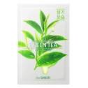 Маска для лица с экстрактом зеленого чая тканевая The Saem Natural Green Tea Mask Sheet