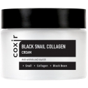 Антивозрастной крем с улиточным муцином и коллагеном Coxir Black Snail Collagen Cream