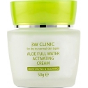 Увлажняющий и успокаивающий крем с алоэ 3W Clinic Aloe Full Water Activating Cream