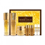 Набор уходовый антивозрастной Deoproce Estheroce Herb Gold Whitening & Wrinkle Care Essence & Eye Cream Special Set