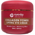 Крем для век с коллагеном и гиалуроновой кислотой Eyenlip Collagen Power Lifting Eye Cream