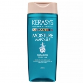 Ампульный шампунь для сухих волос с церамидами Глубокое увлажнение Kerasys Advanced Moisture Ampoule Shampoo