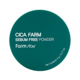 Матирующая рассыпчатая пудра с центеллой азиатской FarmStay Cica Farm Sebum Free Powder