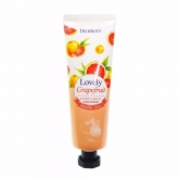 Крем для рук Deoproce Lovely Grapefruit Perfumed Hand Cream