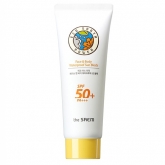 Водостойкий солнцезащитный крем The Saem Eco Earth Power Face and Body Waterproof Sun Block SPF 50+ PA+++