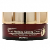 Антивозрастной крем с женьшенем Deoproce Repair Machine Ginseng Cream