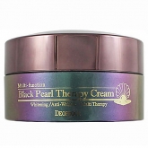 Осветляющий крем Deoproce Black Pearl Therapy Cream