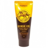 Крем с лошадиным маслом Deoproce Oil Horse Therapy Hand and Body Cream