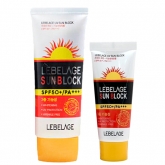 Солнцезащитный крем для лица Lebelage UV Sun Block SPF 50+ PA+++