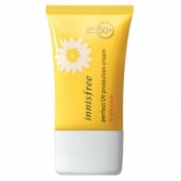 Стойкий солнцезащитный крем для сухой кожи Innisfree Perfect UV Protection Cream Long Lasting For Dry Skin SPF50+ PA+++