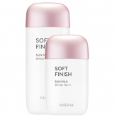 Солнцезащитная эмульсия SPF50 Missha All around Safe Block Soft Finish Sun Milk SPF50