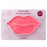 Патч для губ гидрогелевый The Saem Secret Pure Rosy Lips Gel Patch