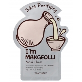 Тканевая маска для лица с макколи Tony Moly I'm Real Makgeolli Mask Sheet