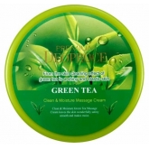 Массажный очищающий крем Deoproce Premium Clean & Moisture Green Tea Massage Cream
