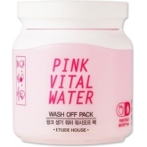 Маска для лица с экстрактом персика Etude House Pink Vital Water Wash Off Pack