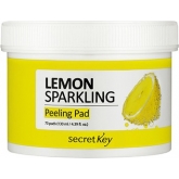 Двусторонние пилинг-диски с лимоном Secret Key Sparkling Peeling Pad