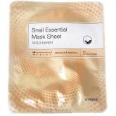 Тканевая маска с улиточной слизью Vprove Gold Expert Snail Essential Mask Sheet