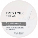 Крем для лица и тела с экстрактом молока The Face Shop Daegwallyeong Milk Fresh Cream