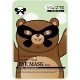 Маска для глаз Milatte Fashiony Black Eye Mask Bear