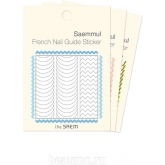 Стикеры для французского маникюра The Saem French Nail Guide Sticker