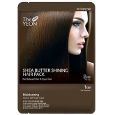 Маска для сияния волос с маслом Ши The Yeon Shea butter shining hair pack