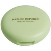 Компактная пудра Nature Republic Botanical Green Tea Pore Pact