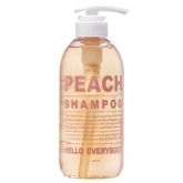 Шампунь с экстрактом персика и коллагеном Hello Everybody Peach Shampoo