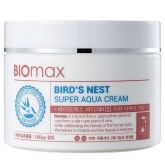 Интенсивно увлажняющий крем с  экстрактом ласточкиного гнезда Biomax Bird's Nest Super Aqua Cream