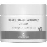 Антивозрастной крем для лица с муцином черной улитки The Skin House Black Snail Wrinkle Cream