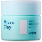Гель-маска с розовой глиной Vprove Micro Clay Pink Jelly Pack Moisture