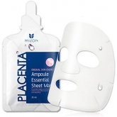 Тканевая плацентарная маска Mizon Ampoule essential sheet mask - placenta