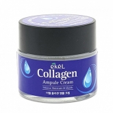 Ампульный крем с коллагеном Ekel Collagen Ample Cream