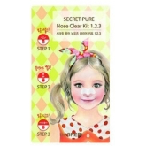Трехступенчатые очищающие полоски для носа The Saem Secret Pure Nose Clear Kit 1•2•3
