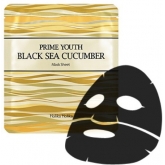 Маска тканевая антивозрастная Holika Holika Prime Youth Black Sea Cucumber Mask Sheet