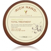 Премиум крем для рук и ног The Face Shop HandandFoot Total Treatment