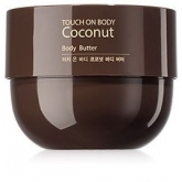 Крем-масло с экстрактом кокоса The Saem Touch On Body Coconut Body Butter
