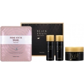Антивозрастной набор с черной улиткой Holika Holika Prime Youth Black Snail Skin Care Kit