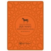 Маска для лица тканевая с лошадиным жиром Mijin Cosmetics Skin Planet Jeju Mayu Moisturizing