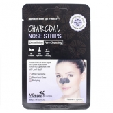 Полоски для носа с древесным углем MBeauty Charcoal Nose Strips