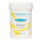 Кукурузная маска для всех типов волос Christina Maize Hair Mask For All Hair Types