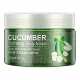 Очищающий скраб с экстрактом зеленого огурца Bioaqua Cucumber Hydrating Body Scrub 