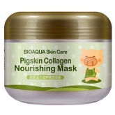 Питательная коллагеновая маска Bioaqua Pigskin Collagen Nourishing Mask 