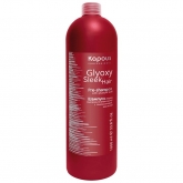 Шампунь перед выпрямлением волос с глиоксиловой кислотой Kapous Professional Glyoxy Sleek Hair Shampoo