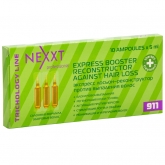 Лосьон реконструктор против выпадения волос в ампулах Nexxt Express Booster Reconstructor Against Hair Loss