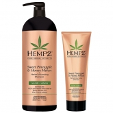 Шампунь растительный для придания объёма Hempz Sweet Pineapple And Honey Melon Volumizing Shampoo