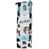 Шампунь-уход безсиликоновый с молочными протеинами Milrish Silky Shampoo