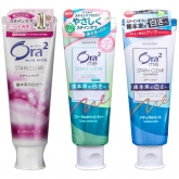 Паста зубная для белизны зубов и удаления налета Sunstar Ora2 Satin Clear Toothpaste